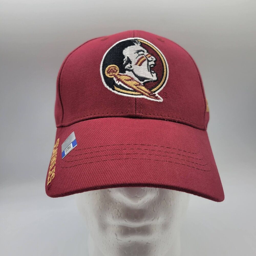 Florida State Seminoles Mens Womens Hat Russell Adjustable Garnet NCAA ACC